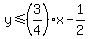 y%3C=%283%2F4%29x-1%2F2