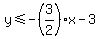 y%3C=-%283%2F2%29x-3