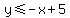 y%3C=-x%2B5