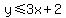 y%3C=3x%2B2