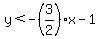 y%3C-%283%2F2%29x-1