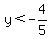 y%3C-4+%2F+5