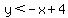 y%3C-x%2B4