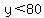 y%3C80