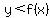 y%3Cf%28x%29