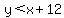 y%3Cx%2B12