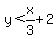y%3Cx%2F3%2B2