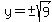 y=%22%22%2B-sqrt%289%29