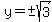 y=%22%22+%2B-+sqrt%283%29