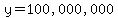 y=%22100%2C000%2C000%22