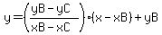 y=%28%28yB-yC%29%2F%28xB-xC%29%29%28x-xB%29%2ByB