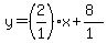 y=%28%2B2%2F1%29x%2B%288%29%2F%281%29
