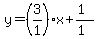 y=%28%2B3%2F1%29x%2B%281%29%2F%281%29
