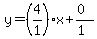 y=%28%2B4%2F1%29x%2B%280%29%2F%281%29