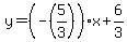 y=%28-%285%2F3%29%29%2Ax%2B6%2F3