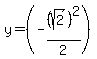 y=%28-%28sqrt%282%29%29%5E2%2F2%29