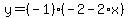 y=%28-1%29%28-2-2%2Ax%29
