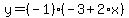 y=%28-1%29%28-3%2B2%2Ax%29