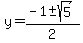 y=%28-1%2B-+sqrt%285%29%29%2F2