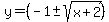 y=%28-1%2B-sqrt%28x%2B2%29%29