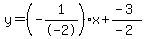 y=%28-1%2F-2%29x%2B%28-3%29%2F%28-2%29