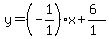 y=%28-1%2F1%29x%2B%286%29%2F%281%29