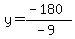 y=%28-180%29%2F%28-9%29
