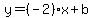 y=%28-2%29x%2Bb