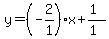 y=%28-2%2F1%29x%2B%281%29%2F%281%29