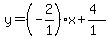 y=%28-2%2F1%29x%2B%284%29%2F%281%29