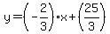 y=%28-2%2F3%29x%2B%2825%2F3%29