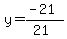 y=%28-21%29%2F%2821%29