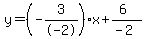 y=%28-3%2F-2%29x%2B%286%29%2F%28-2%29