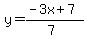 y=%28-3x%2B7%29%2F%287%29