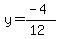 y=%28-4%29%2F%2812%29