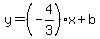 y=%28-4%2F3%29x%2Bb
