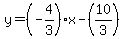 y=%28-4%2F3%29x-%2810%2F3%29