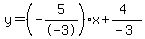 y=%28-5%2F-3%29x%2B%284%29%2F%28-3%29