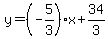 y=%28-5%2F3%29x%2B34%2F3