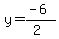 y=%28-6%29%2F%282%29