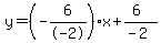 y=%28-6%2F-2%29x%2B%286%29%2F%28-2%29