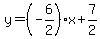 y=%28-6%2F2%29x%2B7%2F2