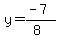 y=%28-7%29%2F%288%29