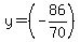 y=%28-86%2F70%29