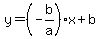 y=%28-b%2Fa%29x%2Bb