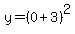 y=%280%2B3%29%5E2