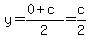 y=%280%2Bc%29%2F2=c%2F2