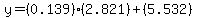 y=%280.139%29%282.821%29%2B%285.532%29
