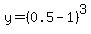y=%280.5-1%29%5E3