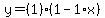 y=%281%29%281-1%2Ax%29